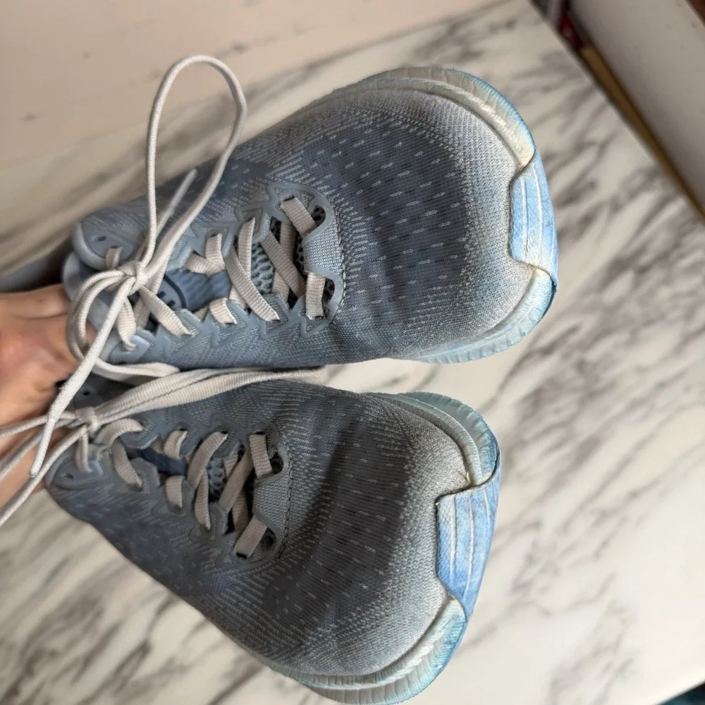 Hoka One One Mach 6 Womens Size 6.5 Blue Athletic Running Shoes Sneakers Comfort